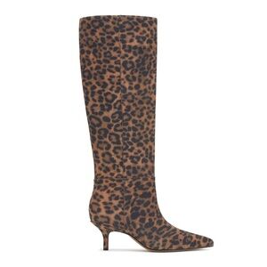 Vince Camuto Wide Calf Leopard Boot